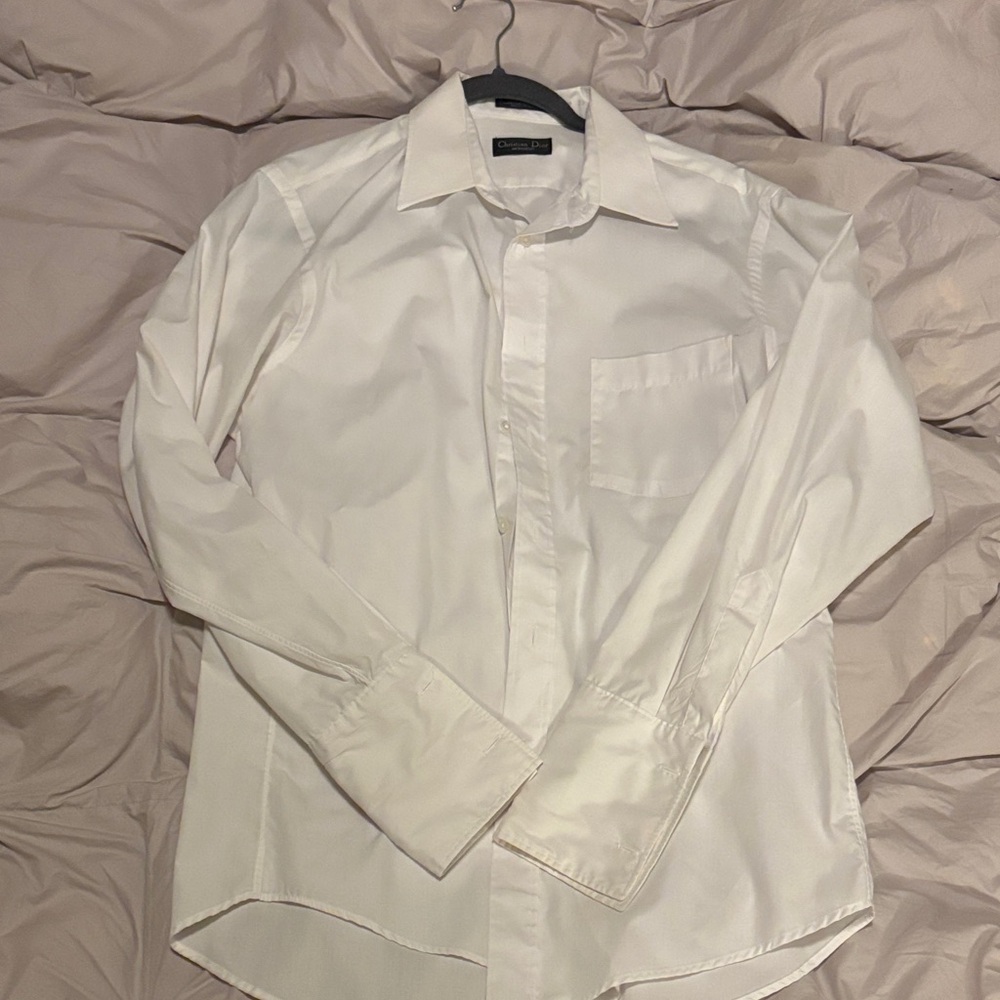 Dior White Dress Shirt for Men